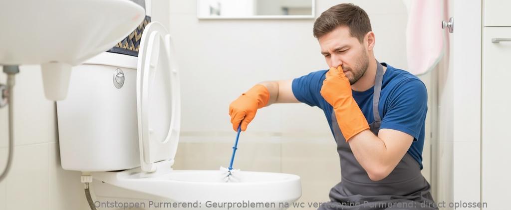 Geurproblemen na wc verstopping Purmerend: direct oplossen