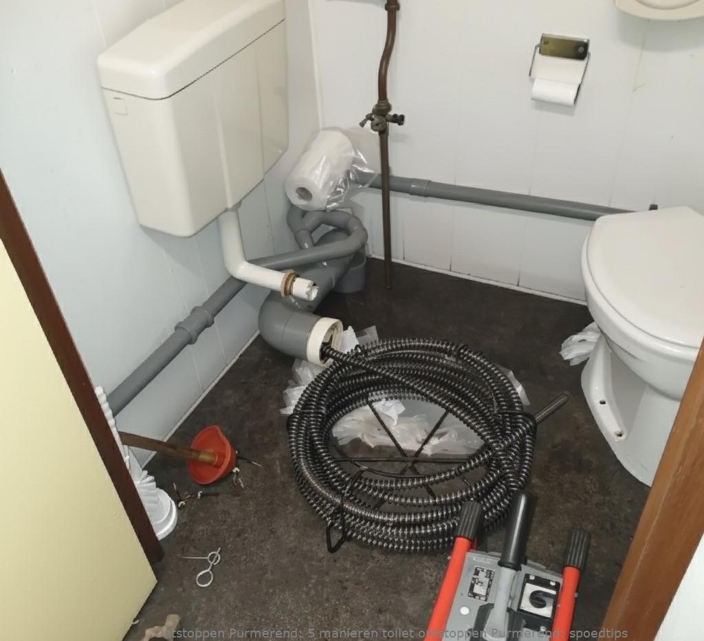 5 manieren toilet ontstoppen Purmerend: spoedtips