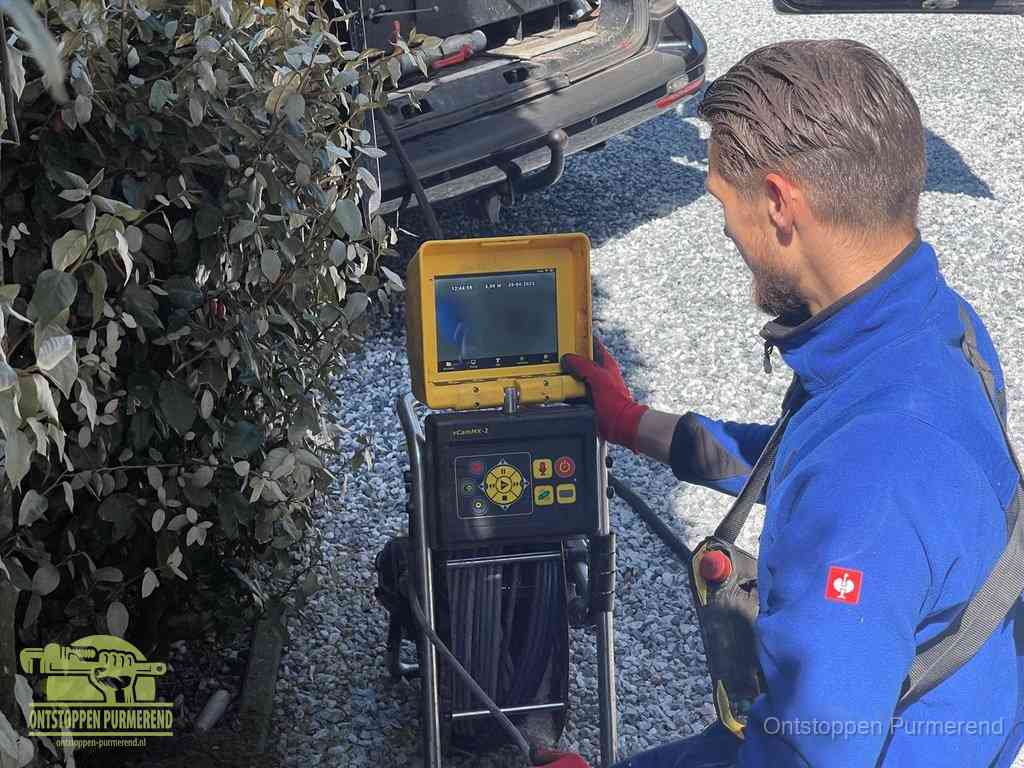 Rioolinspectie met camera in Purmerend