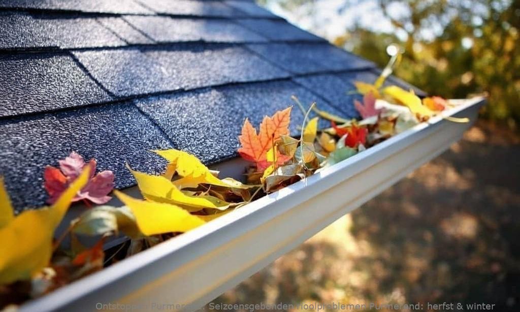 Seizoensgebonden rioolproblemen Purmerend: herfst & winter