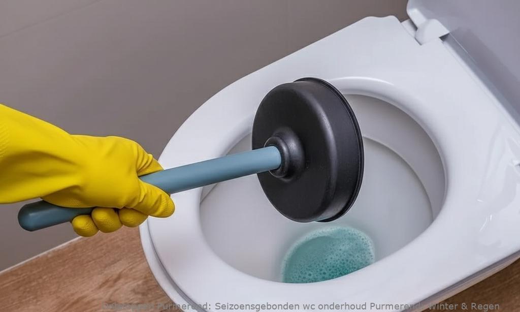 Seizoensgebonden wc onderhoud Purmerend: Winter & Regen