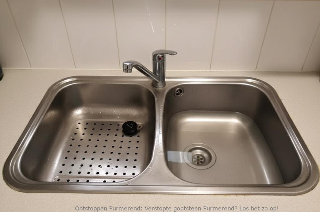 Verstopte gootsteen Purmerend? Los het zo op!